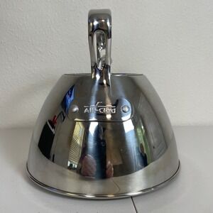 All-Clad Stainless Steel Whistling Tea Kettle 2 Quart Polished Mirror Finish